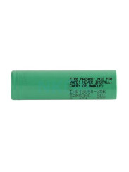Samsung INR18650-25R 3.7V 2500mAh  flattop 20A