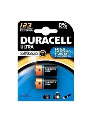 Duracell DL123 Ultra 3V BL2