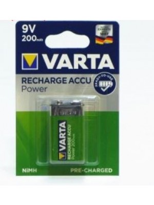 Varta Power Accu  R2U 56722 9V 200mAh BL1