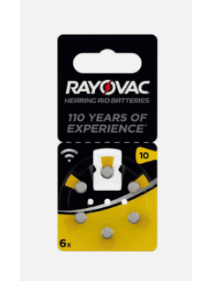 Rayovac 10 Acoustical Special 10xBlister 6