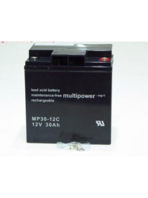 Multipower MP30-12C 12V 30Ah PB 166x125,5x176mm