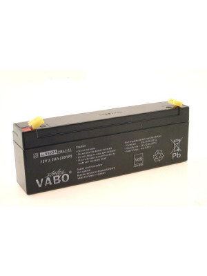 Loodaccu 12V 2.3Ah 178x34x60mm