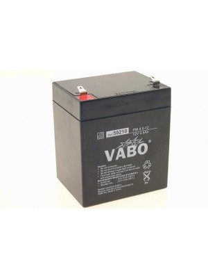 Loodaccu 12V 5Ah 90x70x105.5mm Faston 187=4.8mm