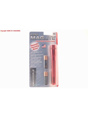 Maglite Minimag Rood 2xAA M2A036 Blister