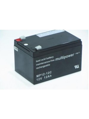 MP12-12C 12V 12Ah PB Cyclic 151-99-100