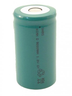 NiMH D 1.2V 8000mAh Montage