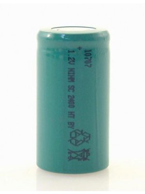 NiMH SC High Temp 1.2V 2400mAh Montage