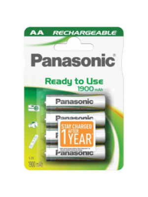 Panasonic Ready2use AA 1900 BL4 Rechargeable