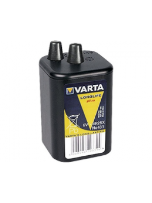 Varta 431 Blokbatterij 4R25 6V veren