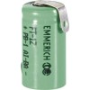 Emmerich NiMh 1/2AAA 1.2V 230mAh met lippen