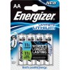 Energizer L91 AA 1.5V Ultimate Lithium BL4