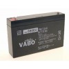 Loodaccu 6V 7.0 Ah 151x34x100mm Faston 187=4.8mm