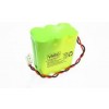 NiMh 7.2V 6xAA 1300mAh type H wired 12CM conn 5264