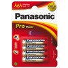 Panasonic LR03PPG Pro Power AAA BL(4)