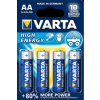 Varta High Energy 4906 AA 1.5V BL4