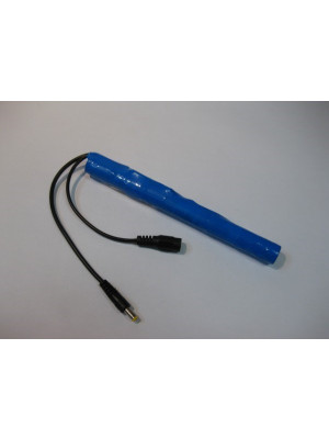 Battery Li-Ion 3S 11,1V 1100mAh BMS 2xDC kabel