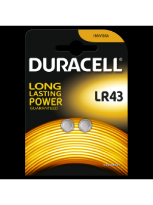 Duracell LR43 1.5V BL2