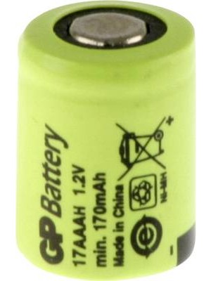GP17AAAH NiMh 1/3AAA 1.2V 170mAh industrieel