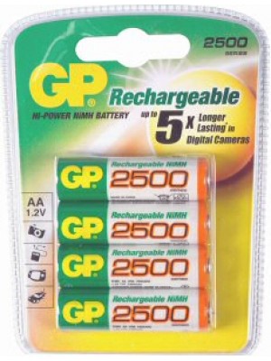 GP250AAHCC4  NiMh AA 1.2V 2500mah BL4