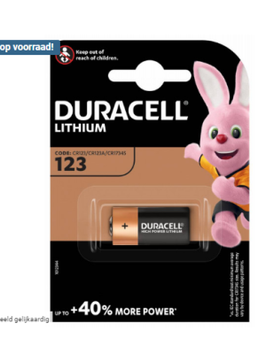 Duracell DL123 Ultra 3V BL1