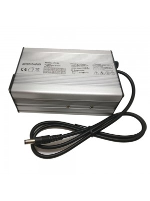 Lithium oplader 29.4V 5Ah DC connector ALU