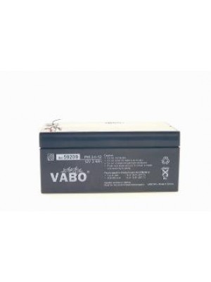 Loodaccu 12V 3Ah  133x66x65mm Faston 187=4.8mm
