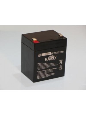 Loodaccu PB UPS 12V 5.0Ah Faston 250 = 6.3mm T2