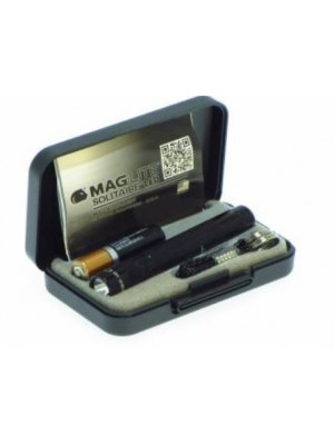 Maglite Solitaire Led - 1AAA Black Giftbox SJ Led
