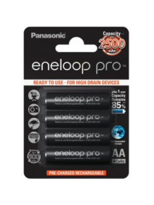 Panasonic Eneloop Pro AA 2500mAh BL4