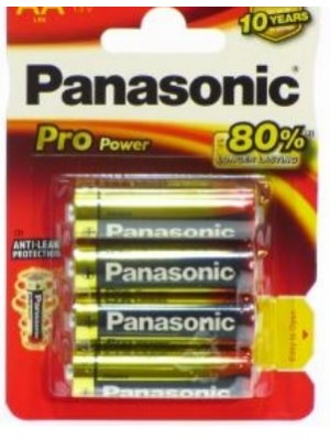 Panasonic LR6PPG/4BP-AA Pro Power BL4