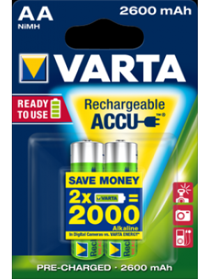 Varta 5716 Professional AA 1.2V 2500mAh R2U BL2