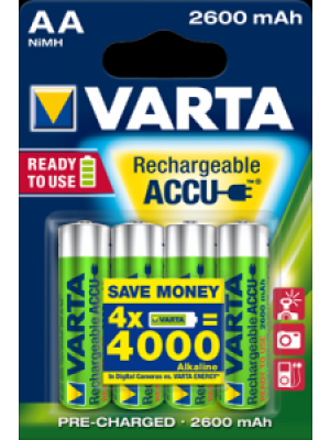 Varta 5716 Professional AA 1.2V 2600mAh R2U Bl4