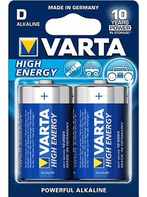 Varta High Energy 4920 D 1.5V  BL2
