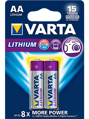 Varta Lithium AA 1.5V BL2