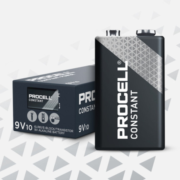 Procell 9V 10TCK-6LF22-ID1604 Box10