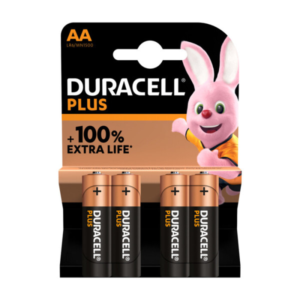 Duracell Plus MN1500/AA BL4