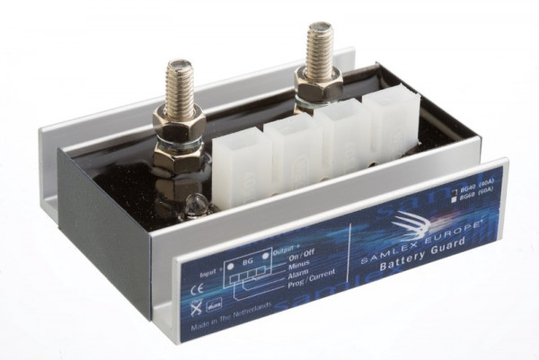 Samlex Batteryguard 8-35Vdc 40A 120A progr.