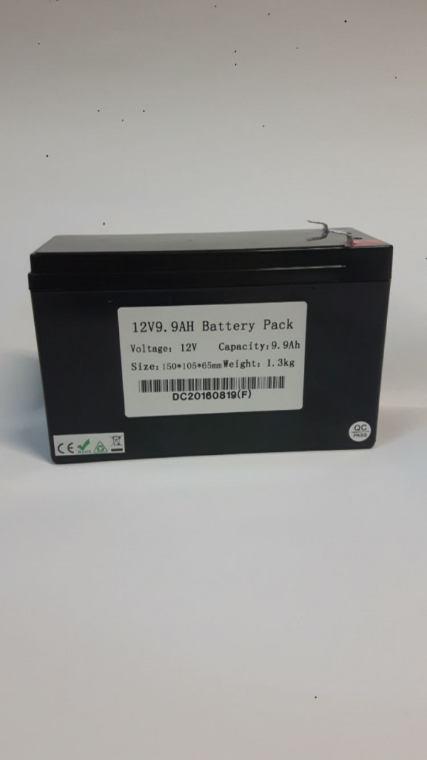 BP LiFePo4 Accu 12V 10Ah 150x65x105mm