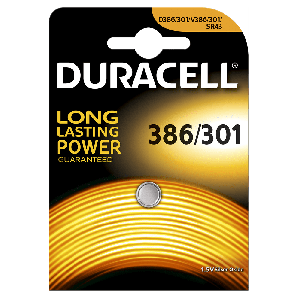 Duracell 386/301 Zilveroxyde