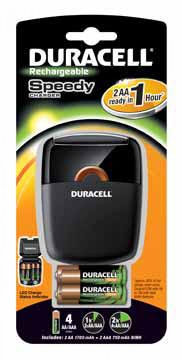 Duracell CEF27 Speedcharger 45min incl 2AA +2AAA