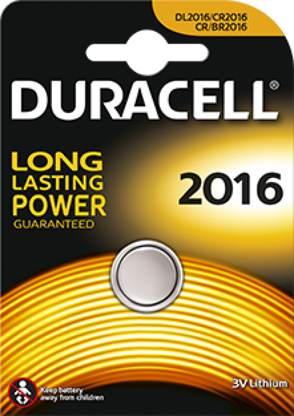 Duracell DL2016 Lithium