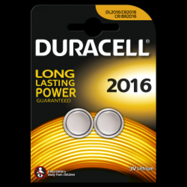 Duracell DL2016 Lithium BL2