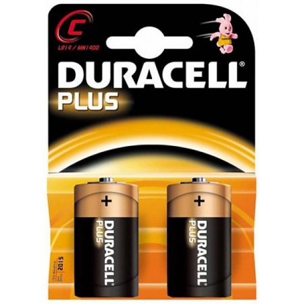 Duracell Plus Power MN1400 C 1.5V  BL2