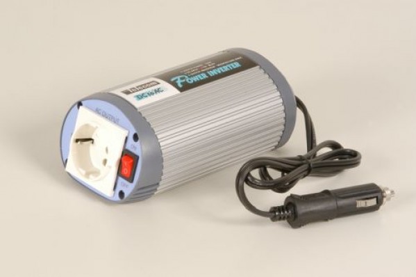 Inverter 12VDC/220VAC 150W Oval. Built in USB Port