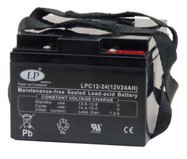 Landport LPC12-24 T12 12V 24Ah accu