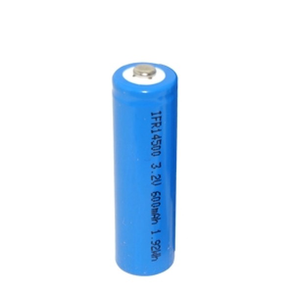LiFePo4 rechargeable 14500 cel 3.2V 600mAh 14*50
