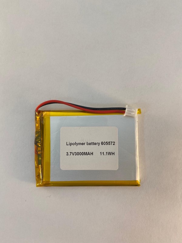 Lipolymer battery 605572