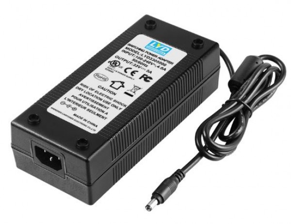 Lithium Ion lader 42V 2A DC Connector