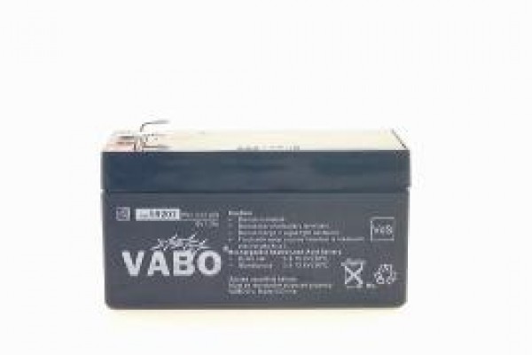 Loodaccu 12V 1.2Ah  97x47.5x54mm Faston 187=4.8mm