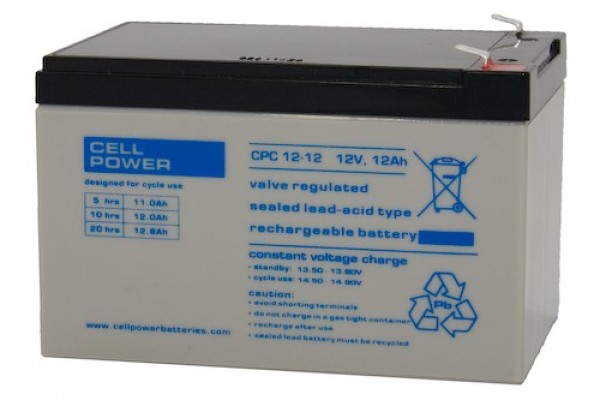 Loodaccu Cellpower CPC12-12 12V 12Ah 150x100x100mm
